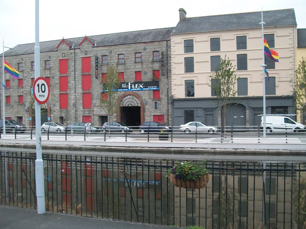 Businesses on Merchants Quay, Newry