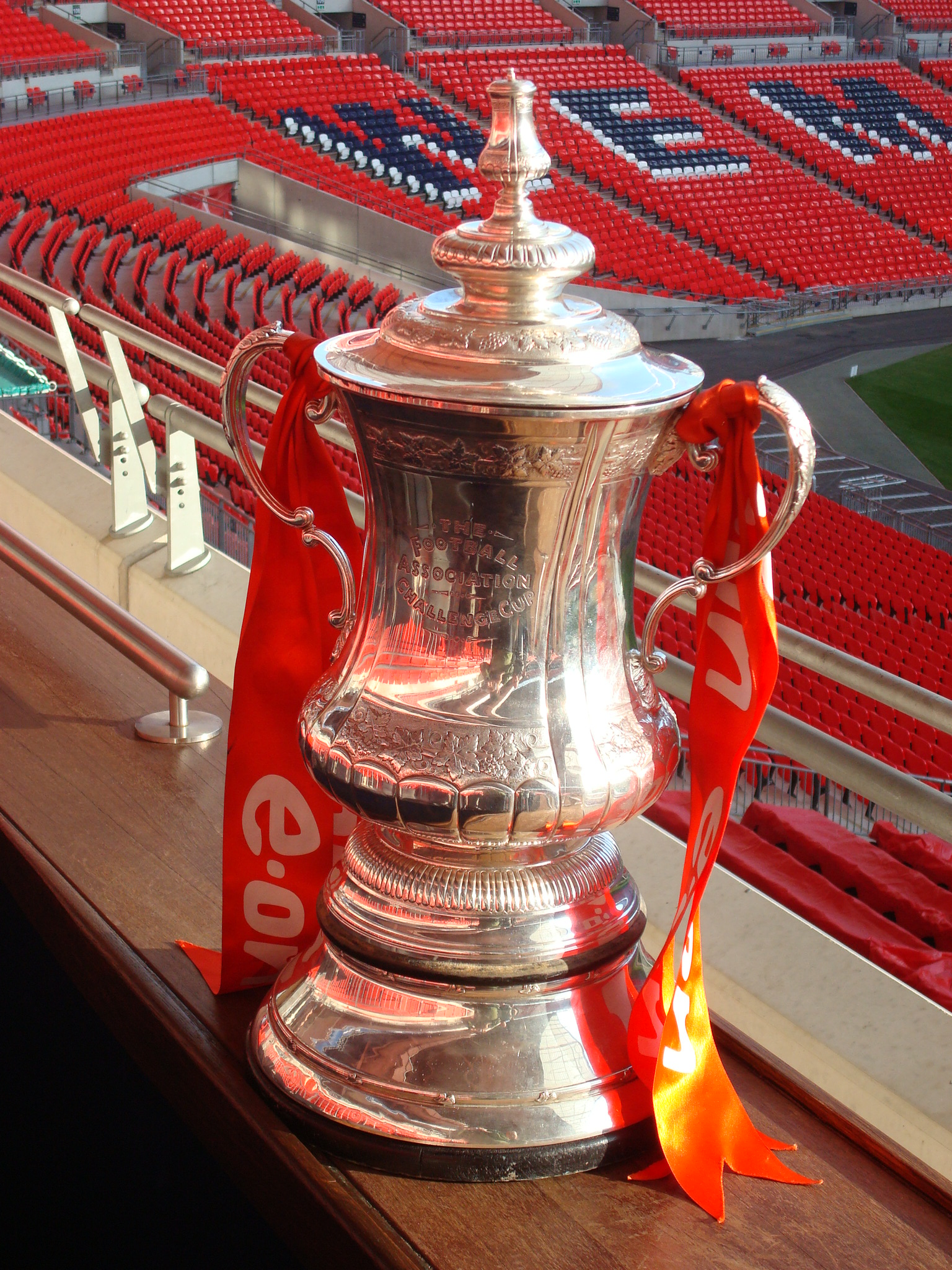 The FA Cup trophy