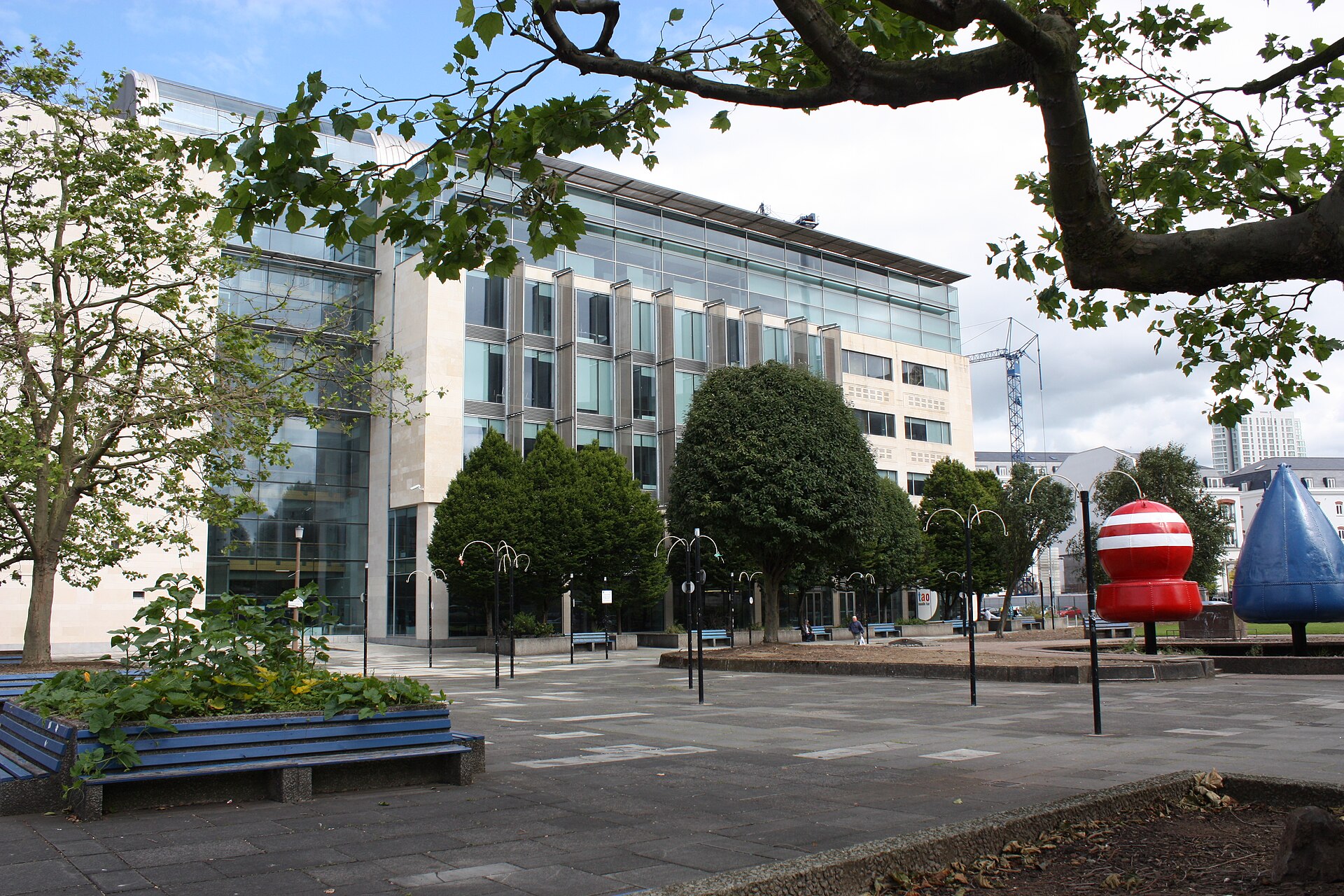 Ulster University's Belfast campus on York Street