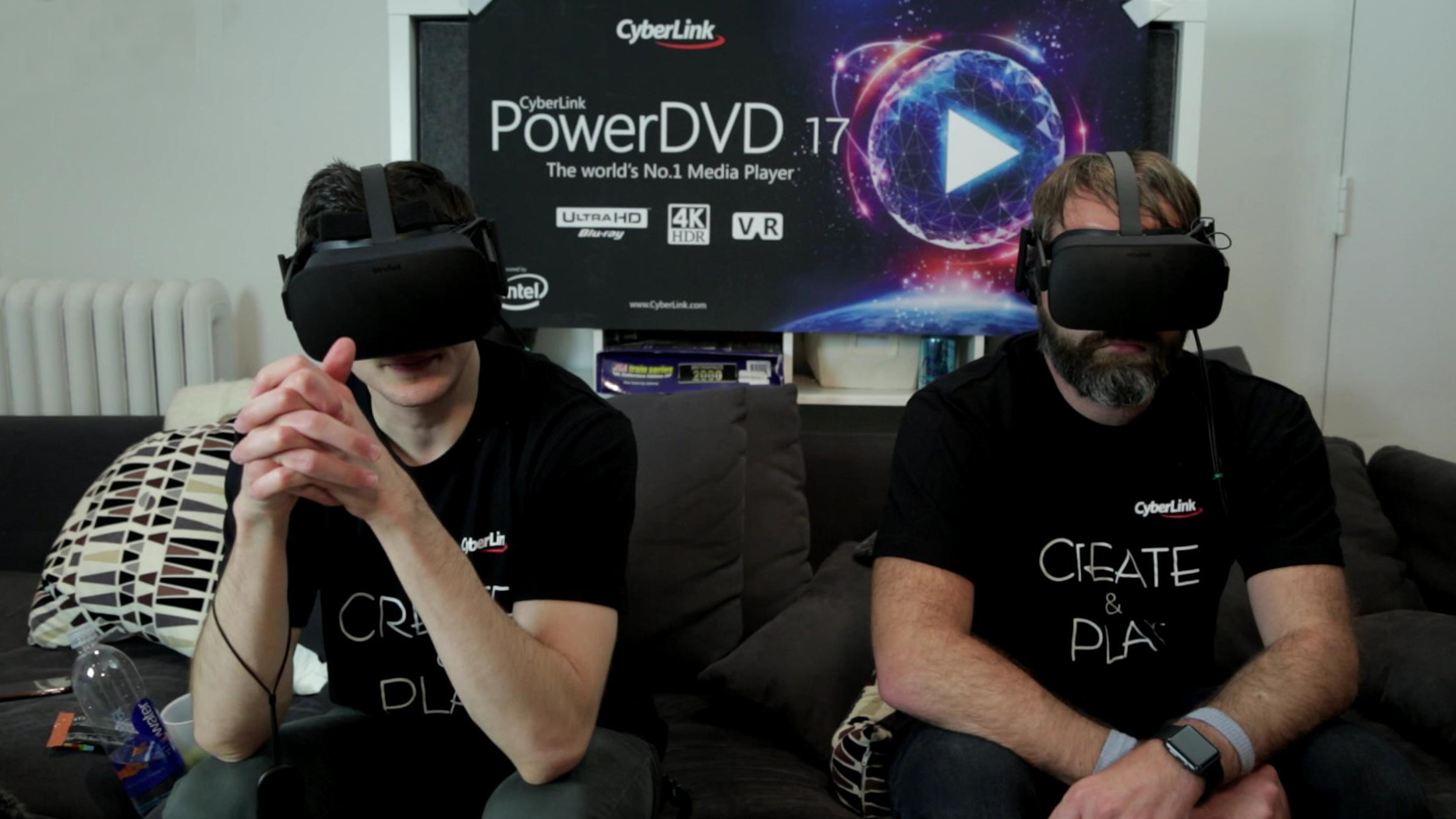 Two New Yorkers have landed the first Guinness World Record for a nonstop VR-viewing marathon at 50 hours.