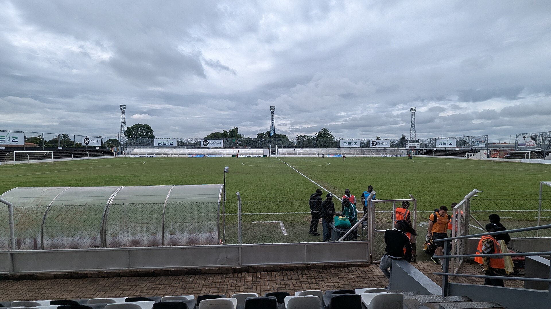 Association Football, Women, friendly game, Zambia - Malawi