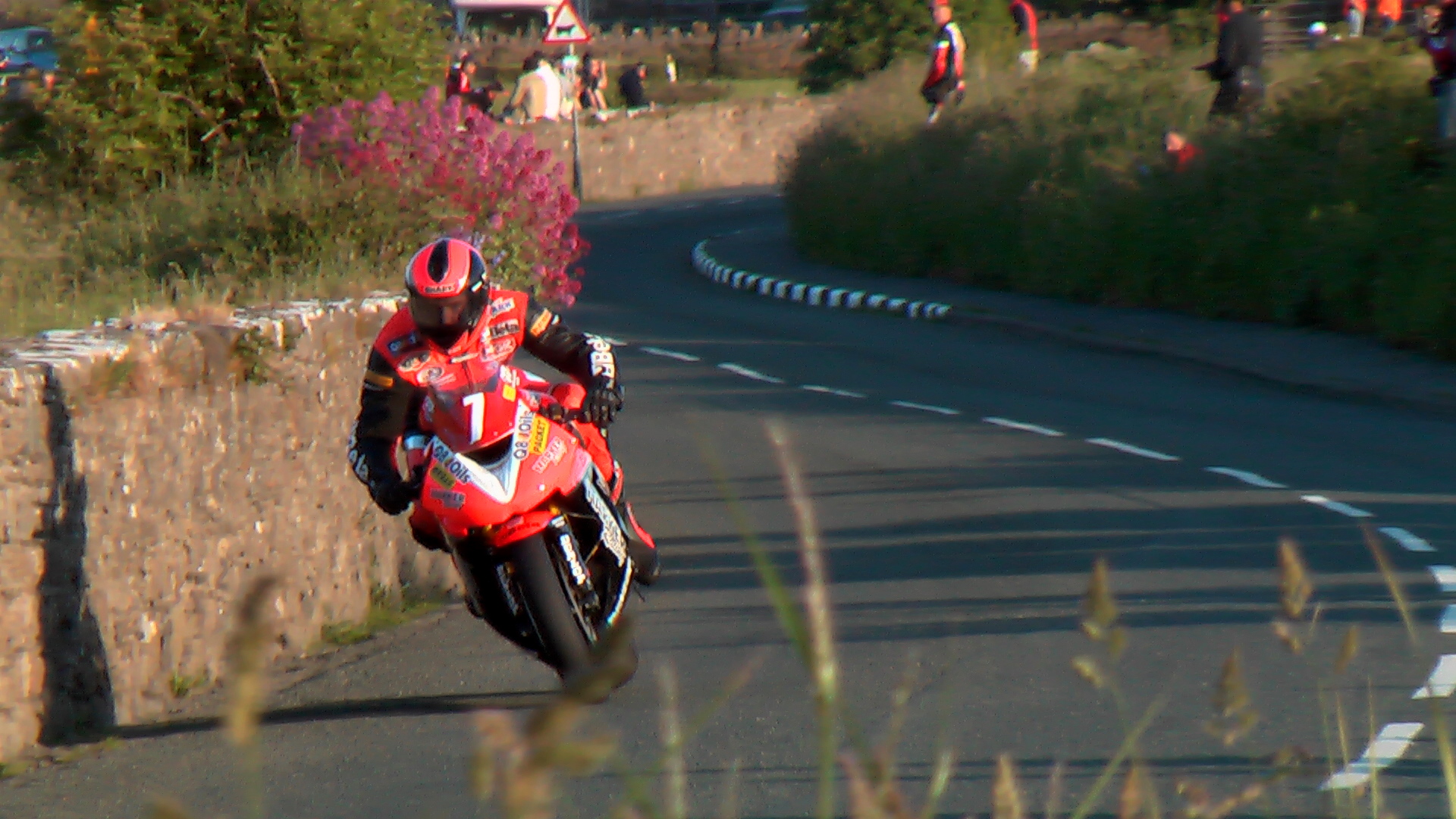 Ryan Farquhar at the Isle of Man TT in 2008.