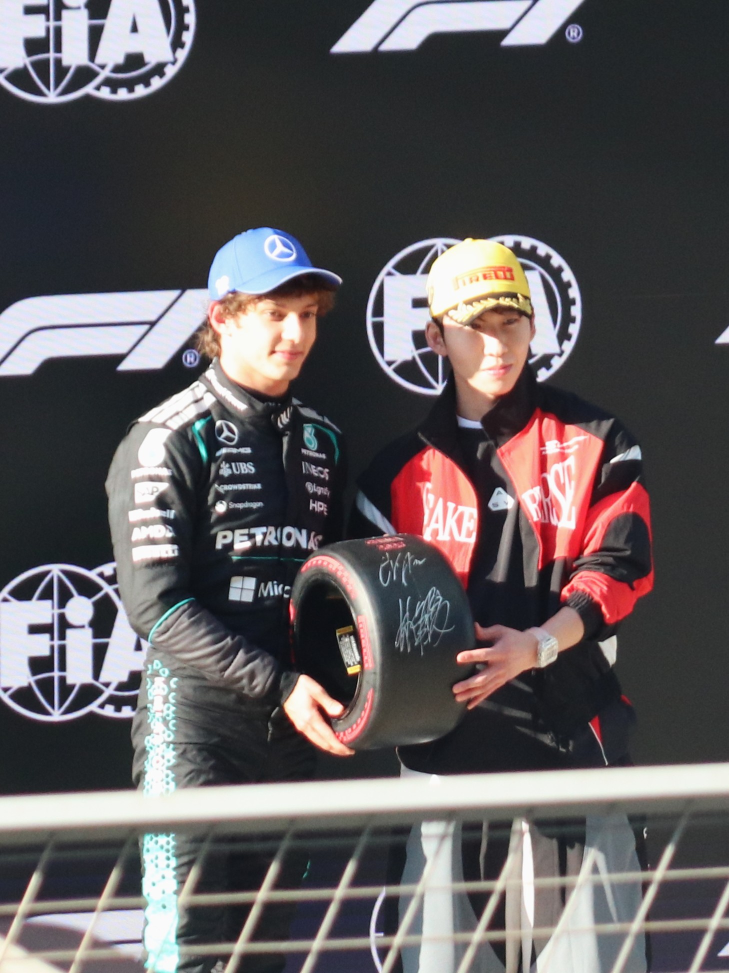 2026 Chinese GP - Mercedes - Kimi Antonelli - Pole Position Award