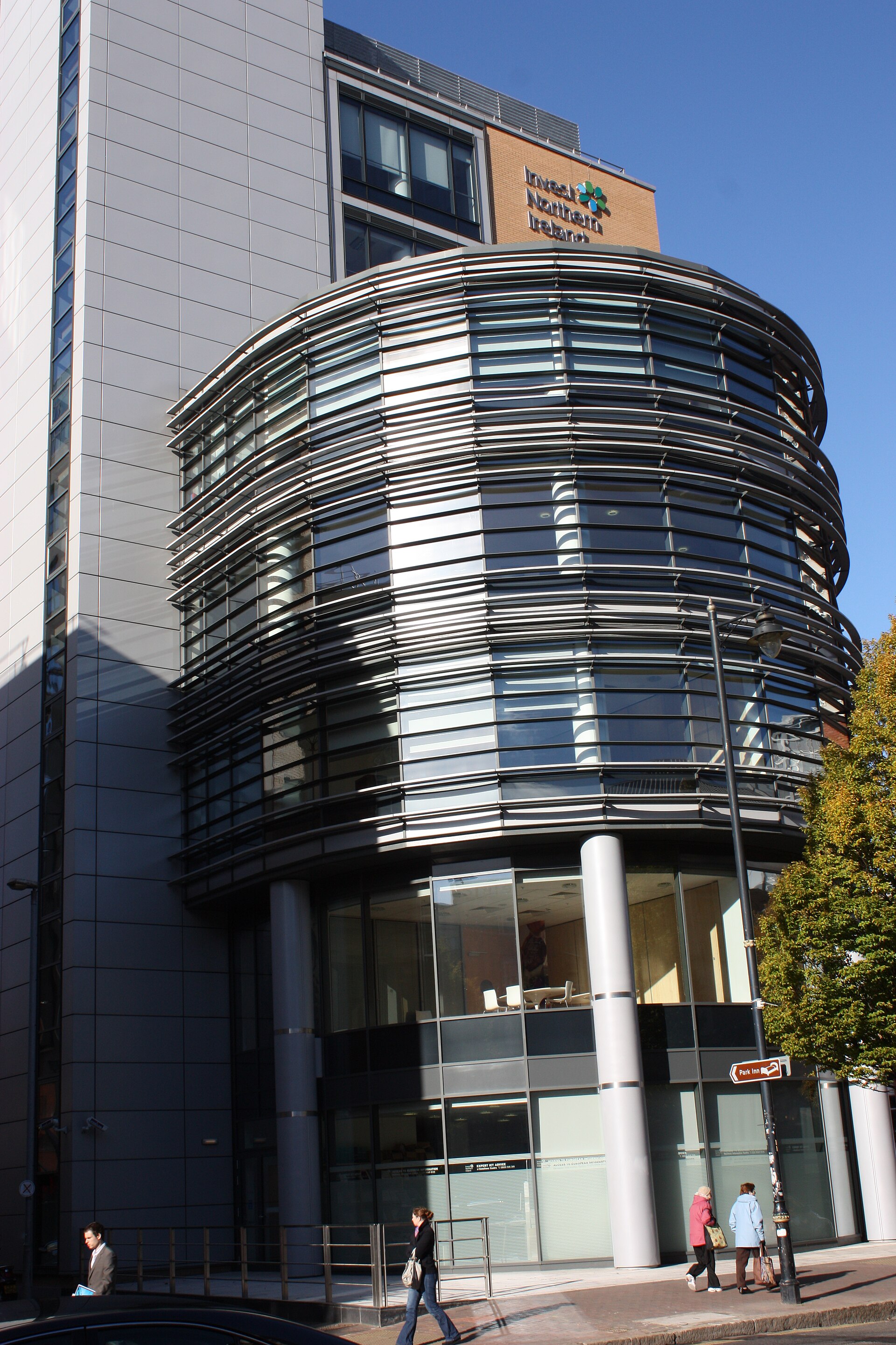 Invest Northern Ireland headquarters in Bedford Street, Belfast