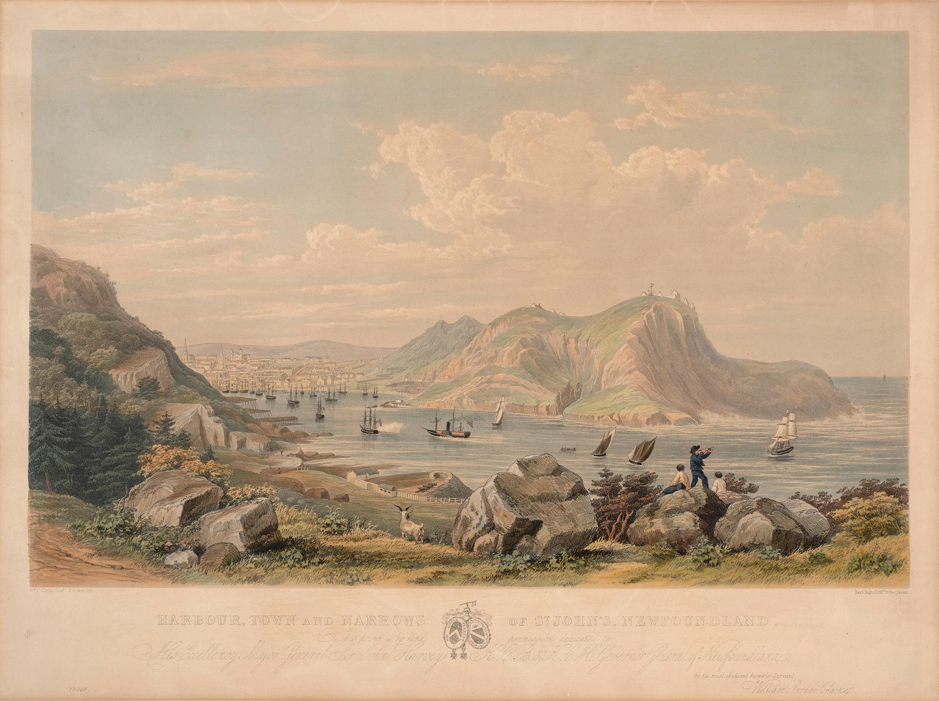 Harbour, Town and Narrows of St. John's, Newfoundland
