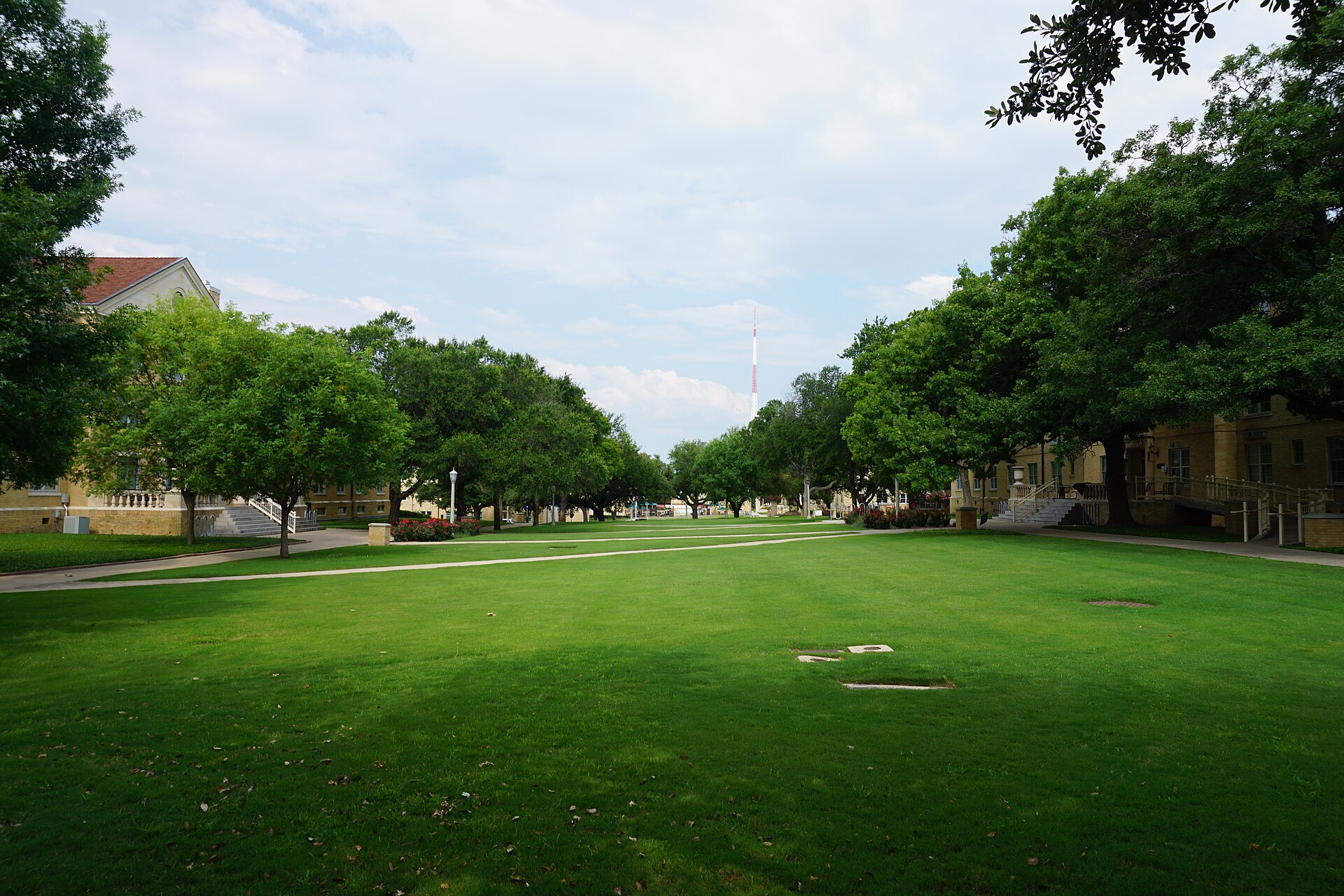 The campus of Texas Christian University in Fort Worth , Texas ( United States ).